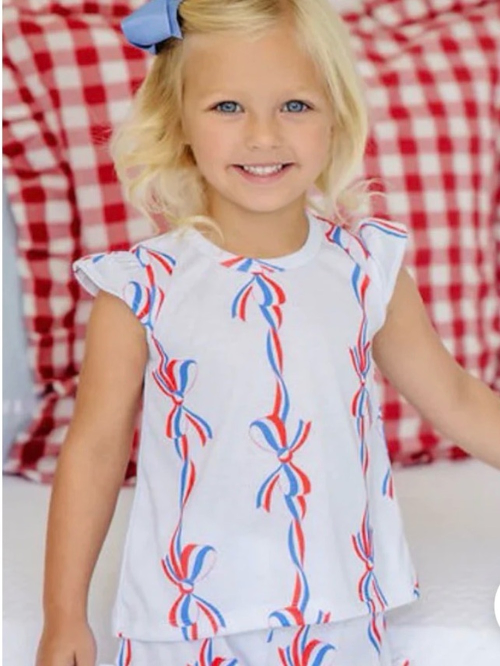 TBBC size 18-24 month Libby Nolle Night Night set in America’s birthday bow